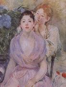 Berthe Morisot Embroider oil on canvas